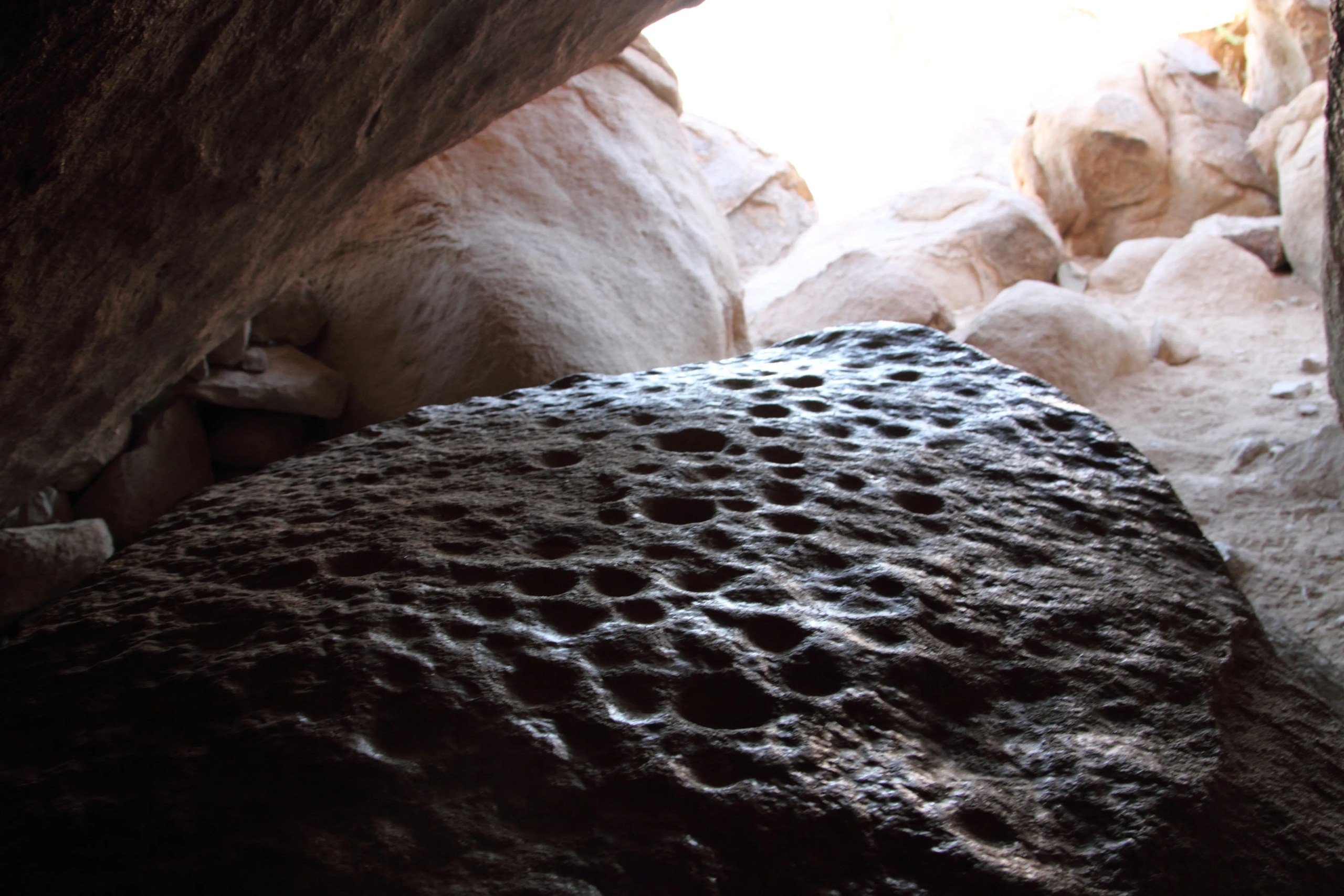 Keyhole Canyon in the Nevada desert