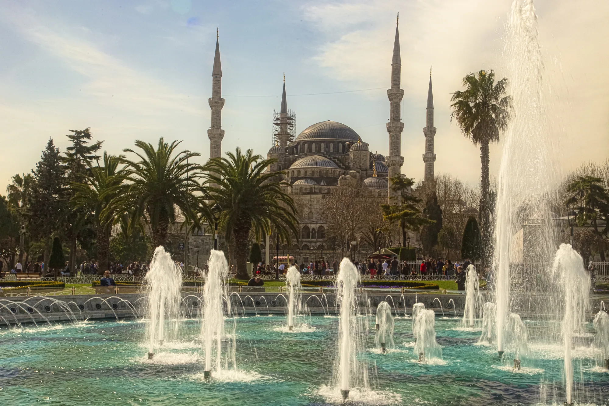 Blue Mosque & Fountains – Turkey