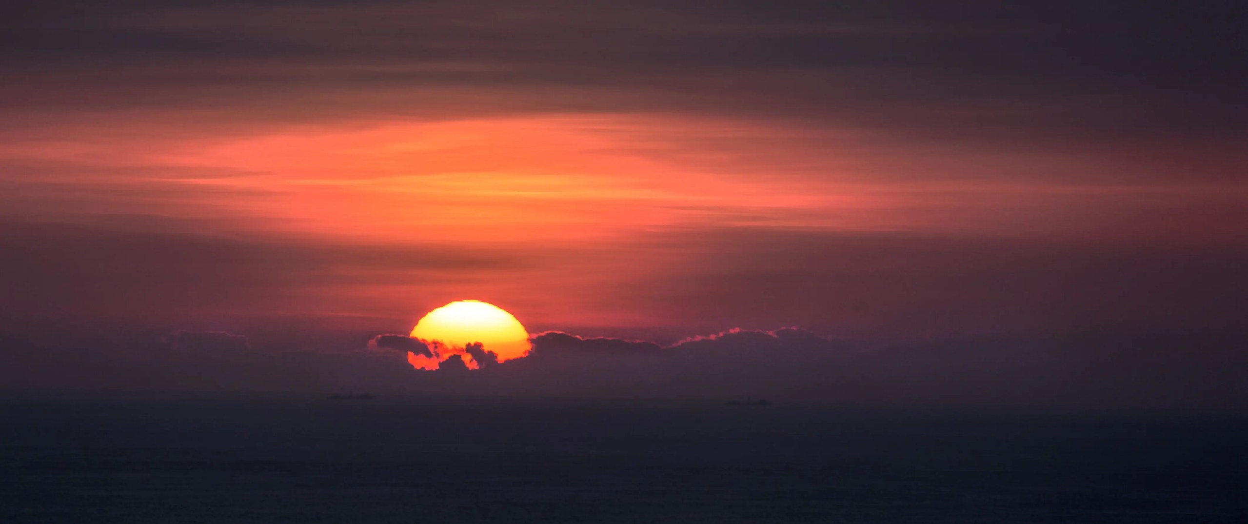 Sunset in Miraflores, Lima, Peru, 2018